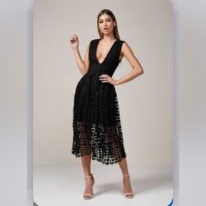 NICHOLAS Mosaic Lace Ball Dress- AS -IS